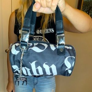 Gwen Stefani LAMB mini barrel purse handbag